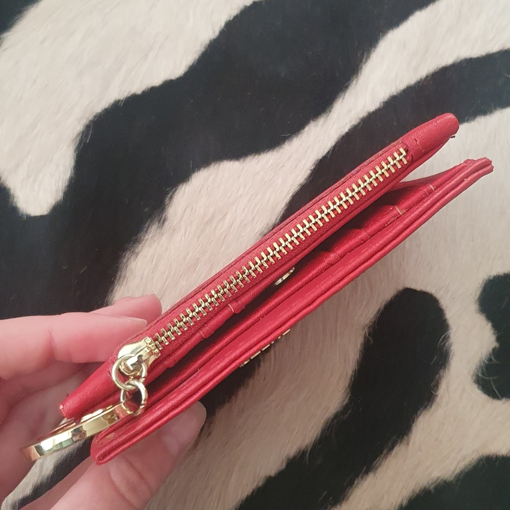 BNWOT Steve Madden red wallet (has defect) - Picture 7 of 11